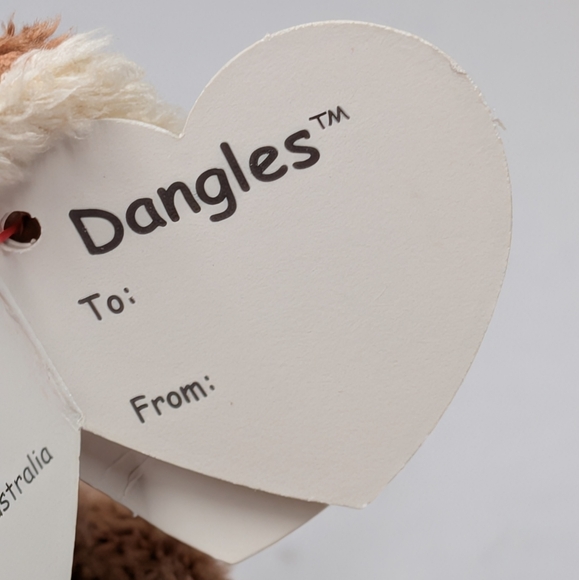 TY Pluffies 10" Dangles the Monkey Stuffed Animal w/tag-1st/Original 2002 - Picture 4 of 15